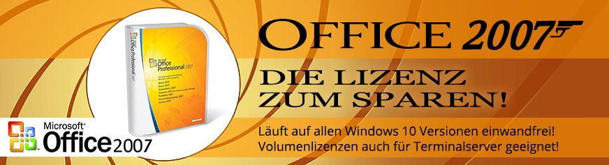 Office 2007 - Bewährt - Gut - Günstig +++ Bei U-S-C immer ab Lager lieferbar +++ Basic Edition - die günstige Lösung für den einfachen Anwender - Small Business Edition - für den Profi mit Powerpoint und Publisher - Professional Edition - mit Access - der Datenbankanwendung - Office 2007 läuft auch auf Windows10 ohne Probleme!