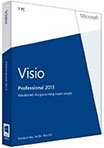 Microsoft Visio 2013 Professional 32-BIT/X64 PKC 